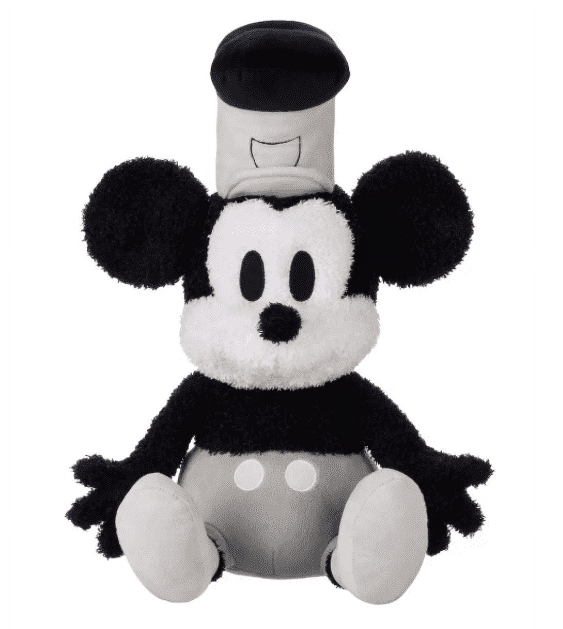 Disney Parks Mickey Mouse Weighted Plush &ndash; Steamboat Willie &ndash; 17'' New With Tag