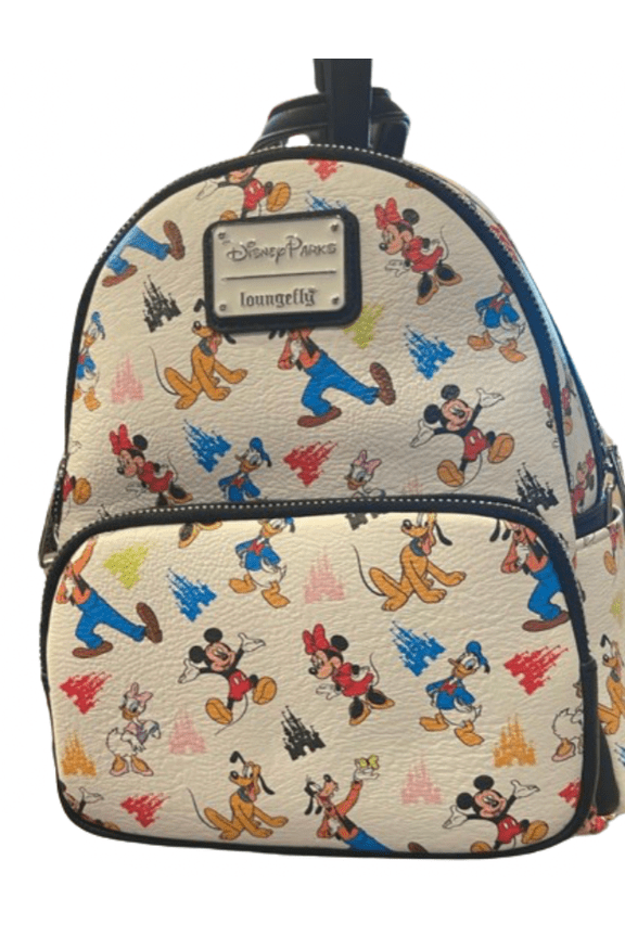Parks Mickey Mouse and Friends Loungefly Mini Backpack New With Tags