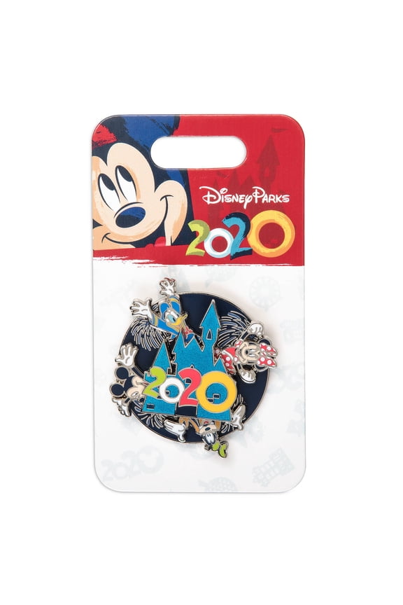 Parks Mickey Mouse and Friends Spinner Pin 2020 Pin New