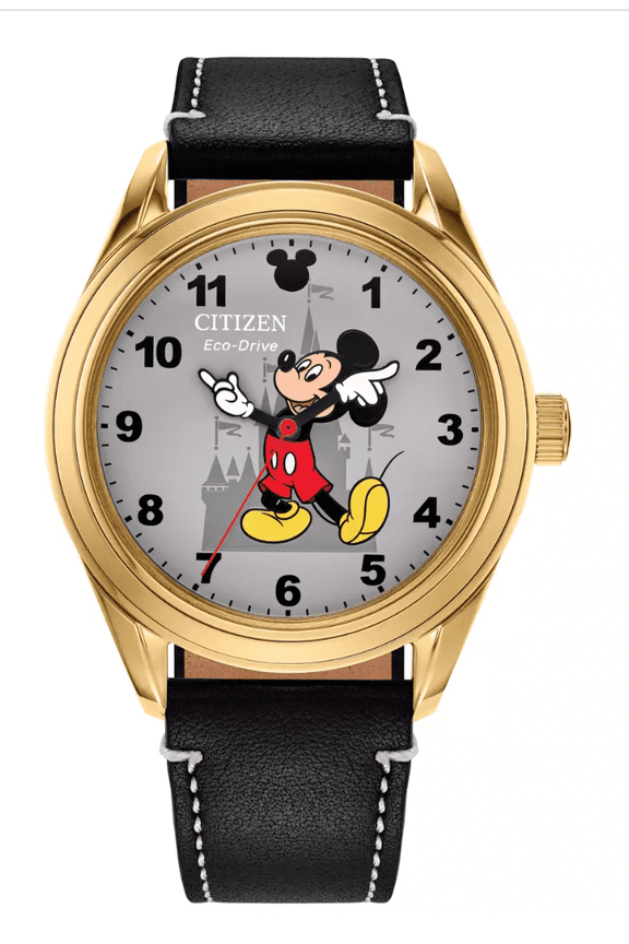 Parks Mickey Mouse with Fantasyland Castle Watch by Citizen New With Tag