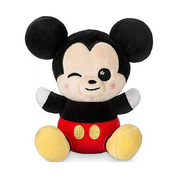 Disney Parks Mickey Winking Wishables Micro Plush New