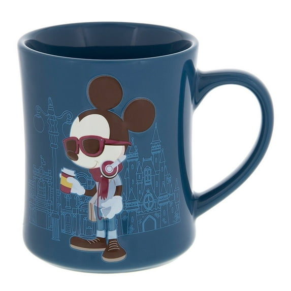 Disney Parks Mickey's Really Swell Coffee Mickey Ceramic Mug New