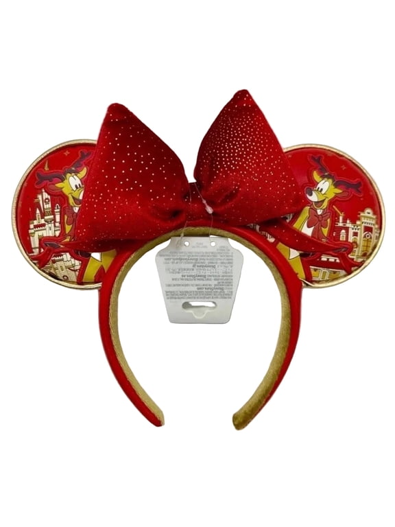 Mickeys Very Merry Christmas Party Reindeer Ear Headband