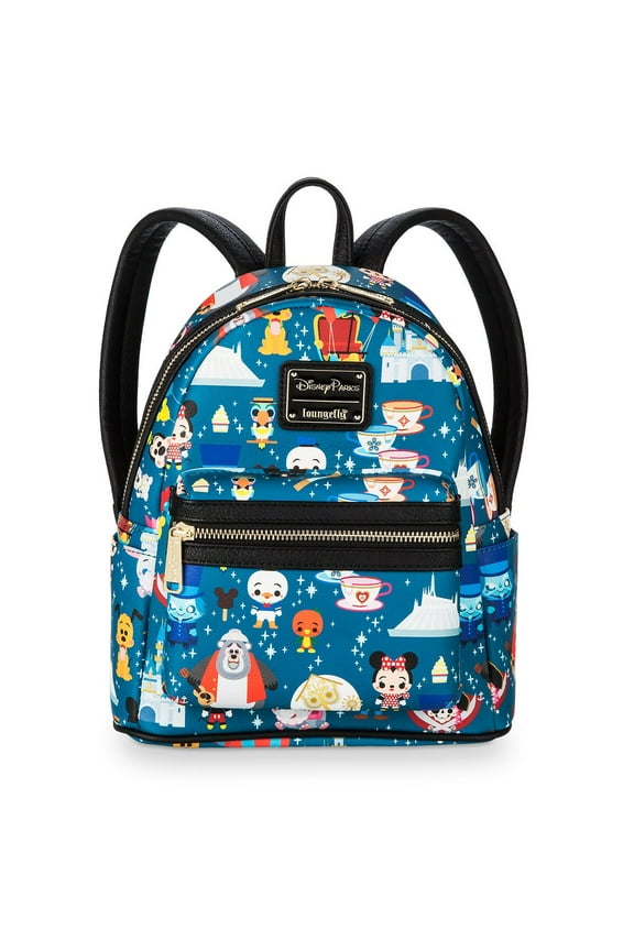 Parks Minis Characters And Icons Backpack New With Tags
