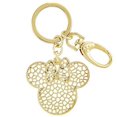 thumbnail image 1 of Disney Parks Minnie Gold Keychain, 1 of 1