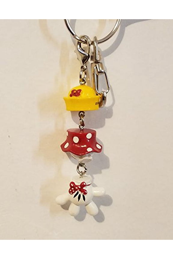 Disney Minnie Mouse Body Parts Keychain