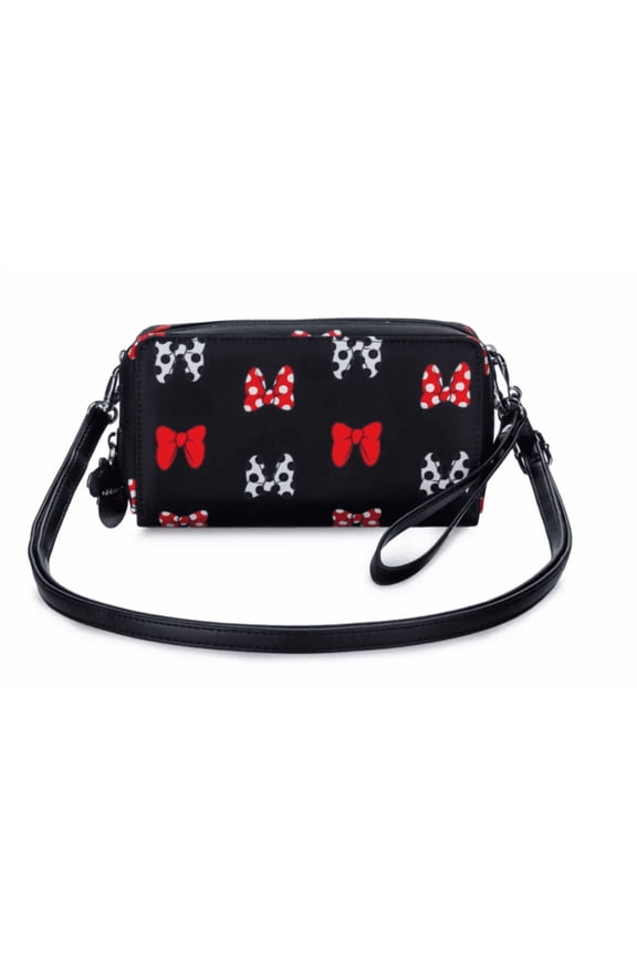 Parks Minnie Mouse Bow Wristlet Wallet New with Tag