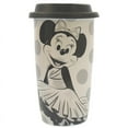 thumbnail image 1 of Disney Parks Minnie Mouse Dots Black &amp; White Ceramic Coffee Travel Mug New, 1 of 3