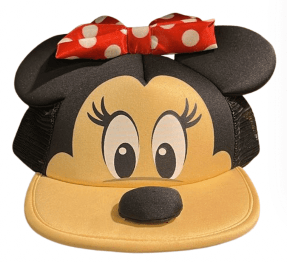 Disney Parks Minnie Mouse Face 3D Baseball Cap Hat New With  display picture 2