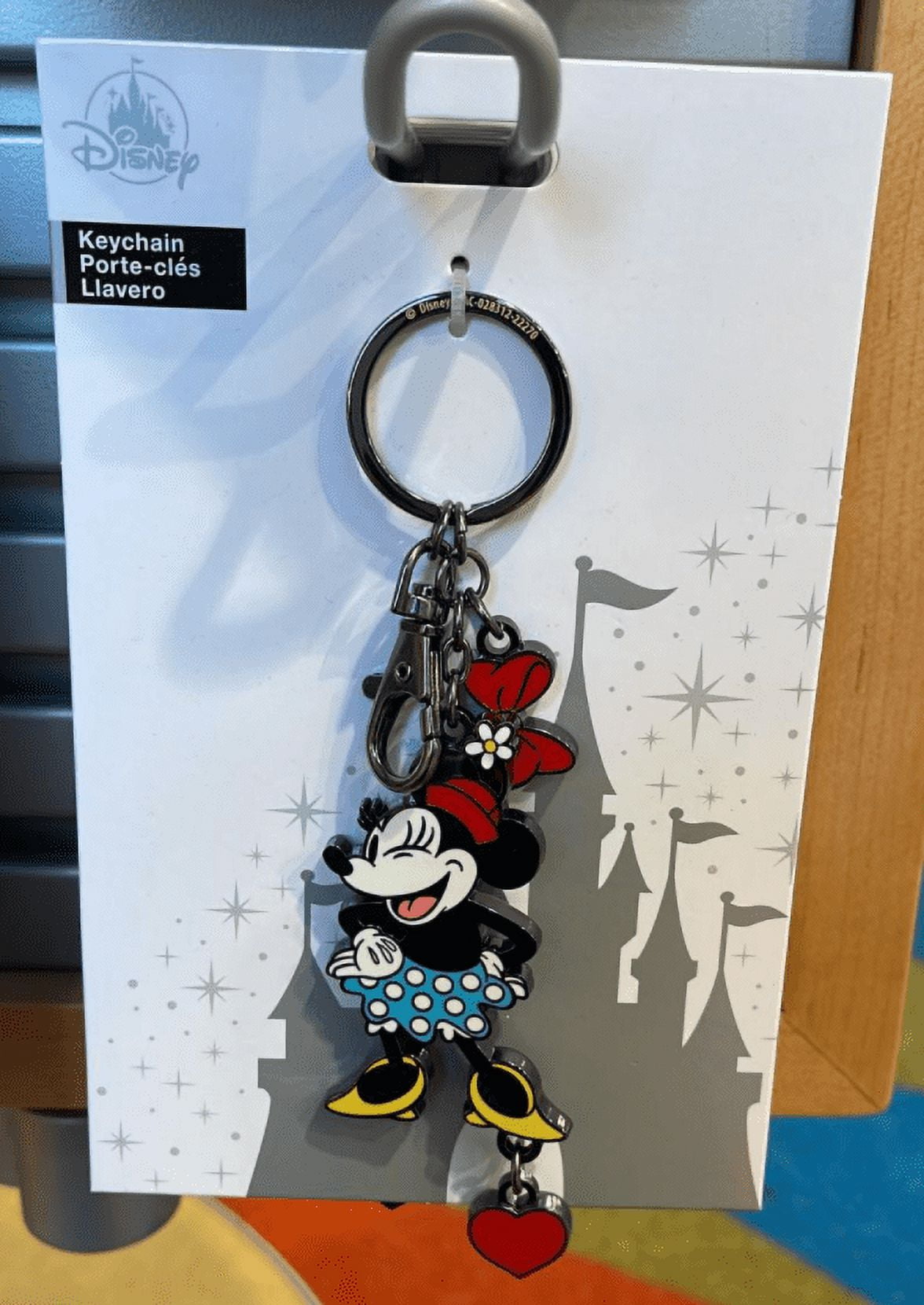 KEYCHAIN ​​FABRIC MINNIE MOUSE DISNEY - GADGET