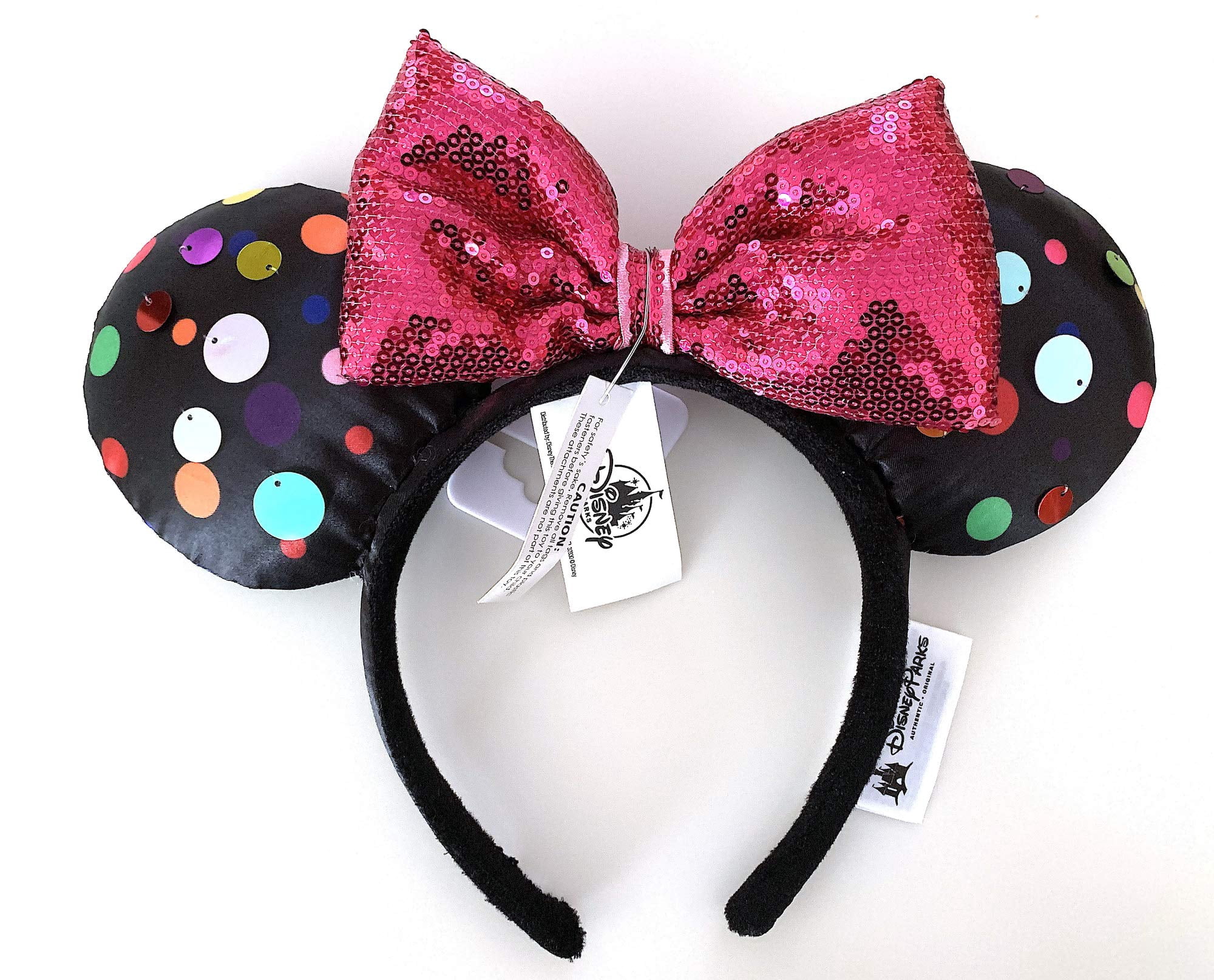 Disney Parks x BaubleBar Polka Dot Party Minnie Mouse Ear Headband (2021 Release 5 New BaubleBar Minnie Mouse Ear Headbands Released on  main image 3