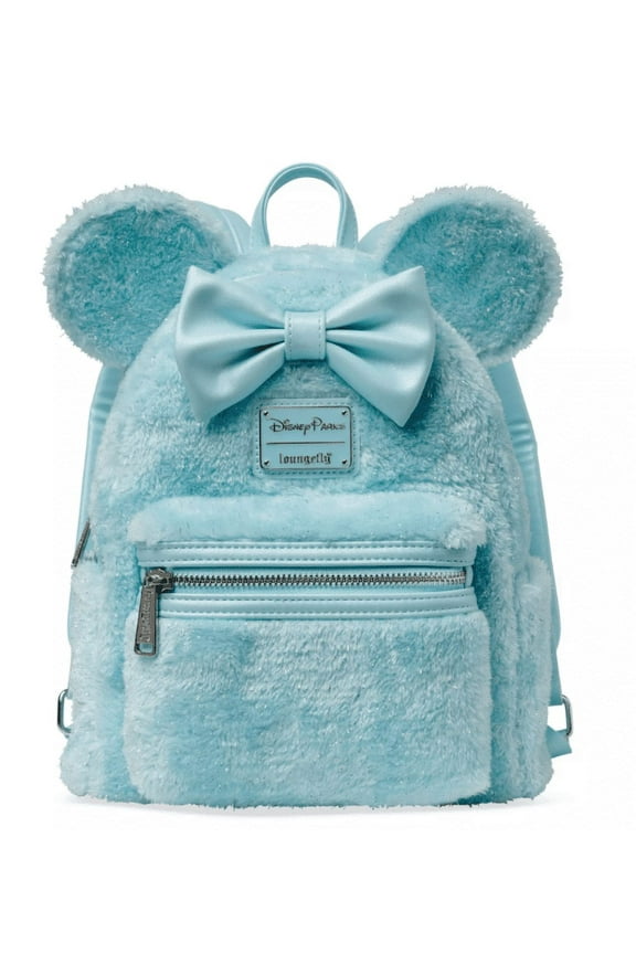 Parks Minnie Mouse Plush Loungefly Mini Backpack New with Tag