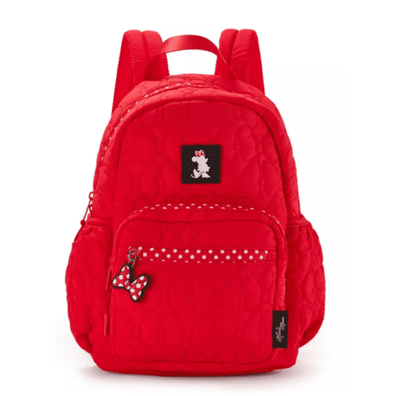 Disney Parks Minnie Mouse Quilted Mini Backpack Bag New With Tag