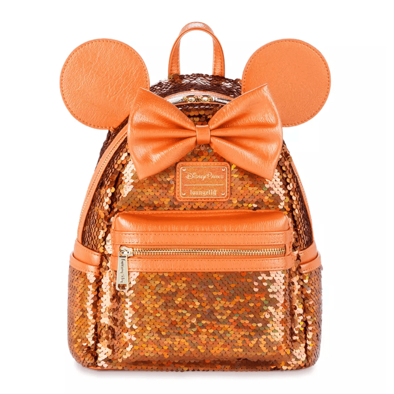 Disney Parks Minnie Mouse Sequined Loungefly Mini Backpack  display picture 2