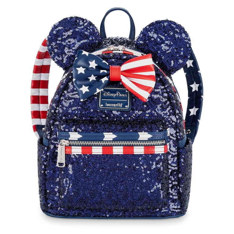 Disney Parks Minnie Mouse Sequined Stars And Stripes Mini  display picture 2