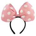 thumbnail image 1 of Disney Parks Minnie Mouse Super Pink Bow Headband New with Tags, 1 of 1
