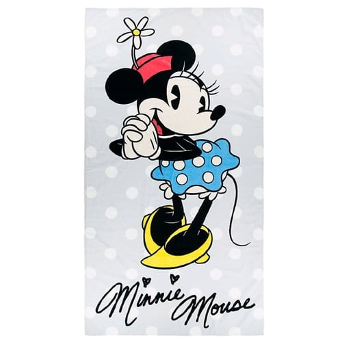 Disney Parks Minnie Mouse Timeless Large Bath Beach Towel