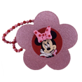 thumbnail image 1 of Disney Parks Minnie Pink Flower Beaded Purse Bag for Kids New with Tag, 1 of 1