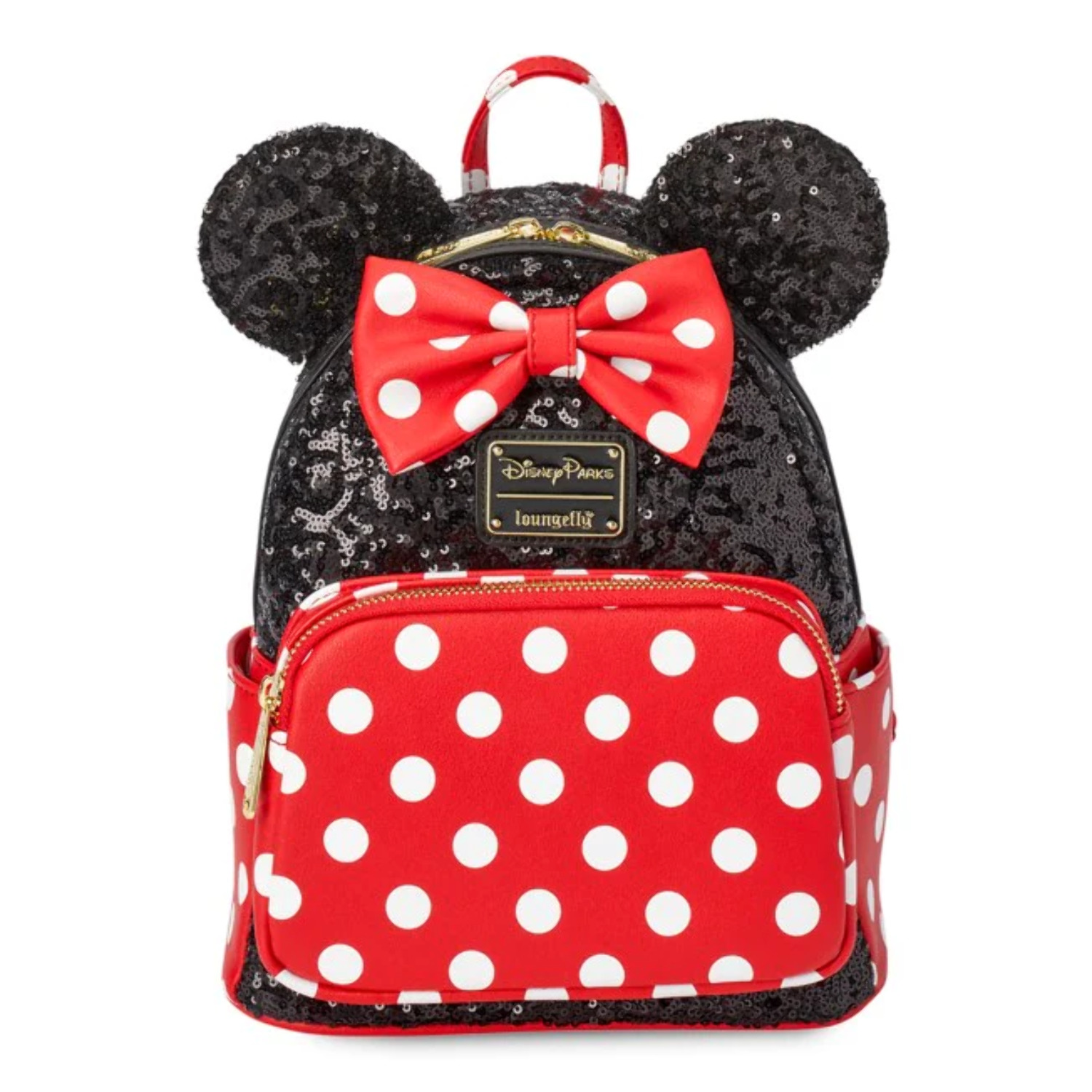 Disney Parks Minnie Sequin And Polka Dot Mini Backpack New With Tag - image 1 of 4