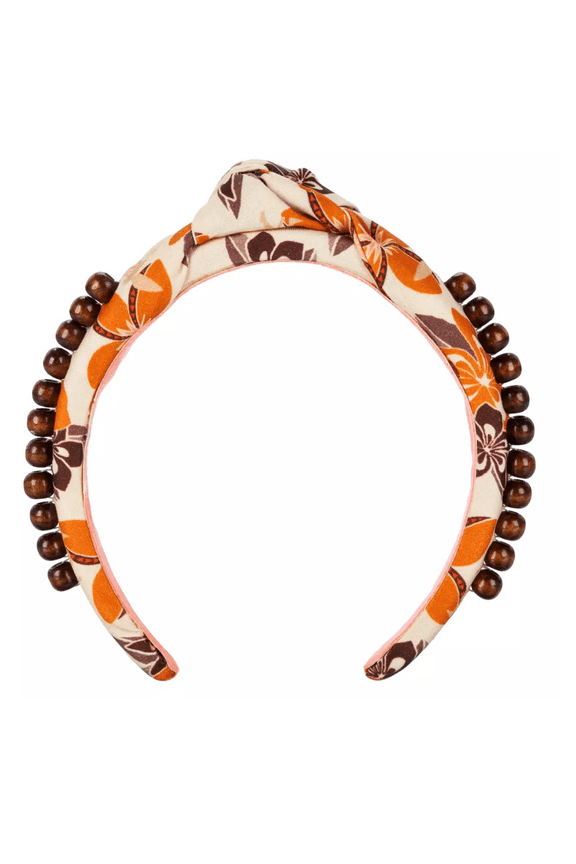 Parks Moana Spotlight Headband for Adults Decorative Wooden Beads New