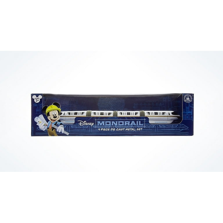 鉄道模型 Disney Monorail 4 Piece Die Cast l Walt Disney World Disneyland Resort Monorail 4 Piece Die
