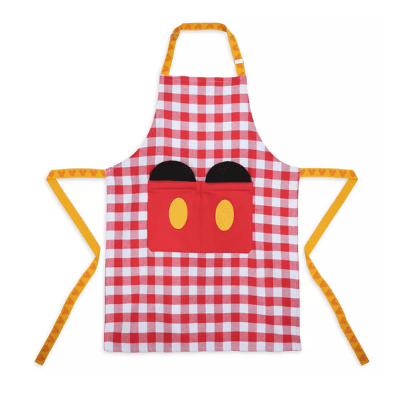 Disney Parks Mousewares Collection 3D Mickey Ears Apron for Adults New with Tag