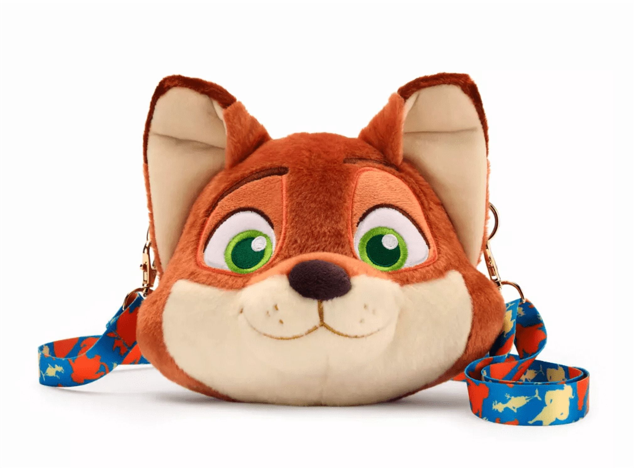 Disney Parks Nick Wilde Plush Crossbody Bag – Zootopia New