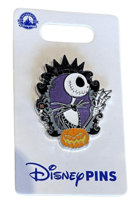 Parks Nightmare Before Christmas Jack Pumpkin Halloween Pin New with Card