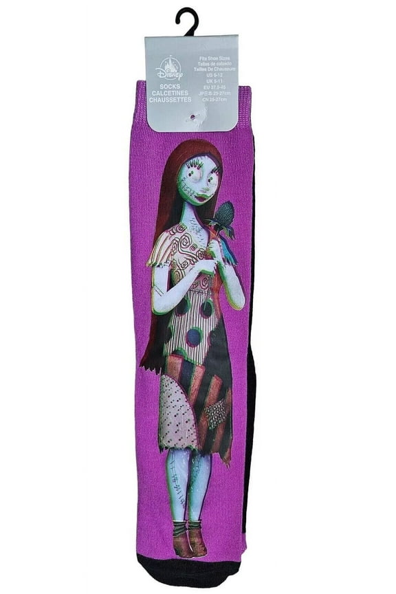 Parks Nightmare Before Christmas Jack & Sally Pair of Adult Socks