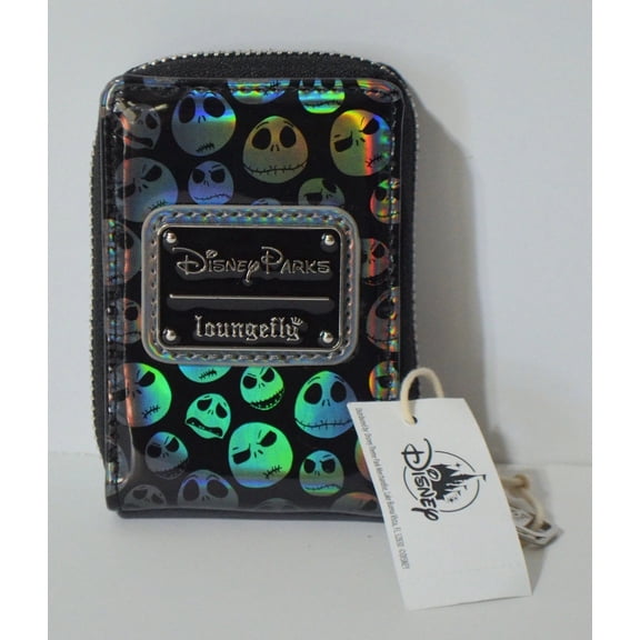 Disney Parks Nightmare Before Christmas Jack Skellington Loungefly Wallet