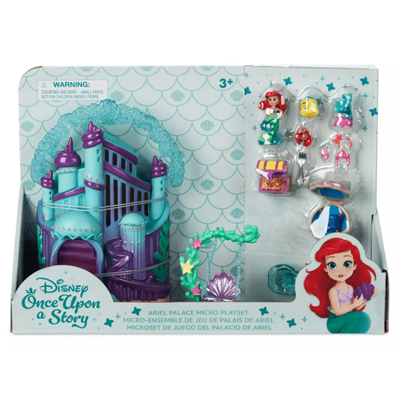 Disney Parks Once Upon a Story Ariel Palace Micro Play Set Mermaid New With Tag