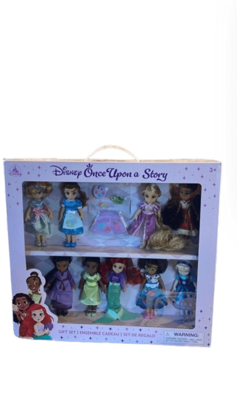 Disney Parks Once Upon a Story Mini Doll Gift Set with Accessories