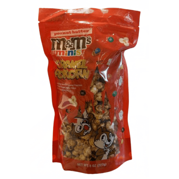 Disney Parks Peanut Butter M&M'S Minis Caramel Popcorn New Sealed