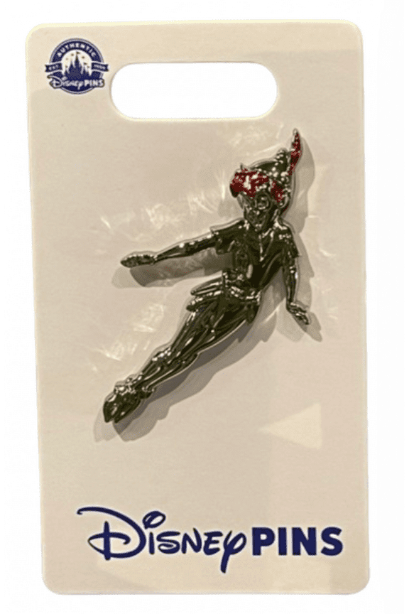 Parks Peter Pan Flying Character 3D Sculpted Metal Pin New With Card