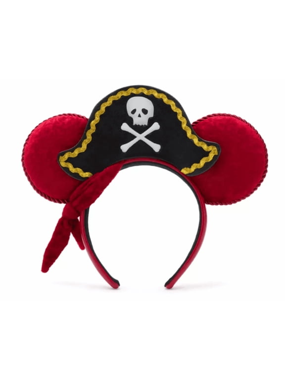 Parks Pirates of the Caribbean Ear Headband for Adults New With Tag