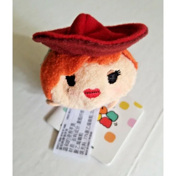 Disney Parks Pirates of the Caribbean Redhead Tsum Tsum Mini Plush
