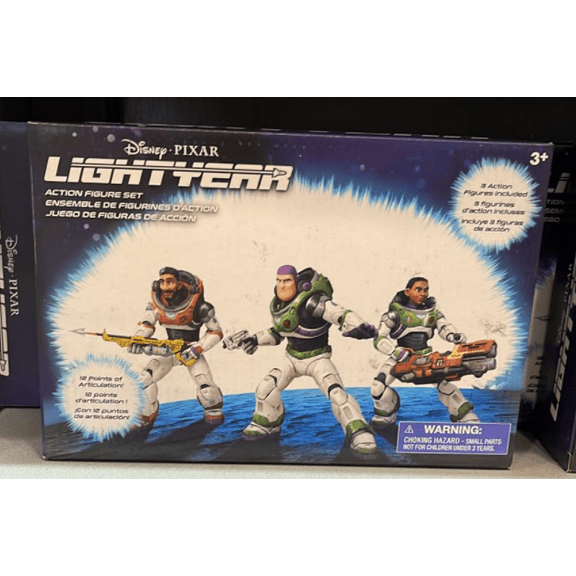 Disney Parks Pixar Lightyear Action Figure Set New with Box