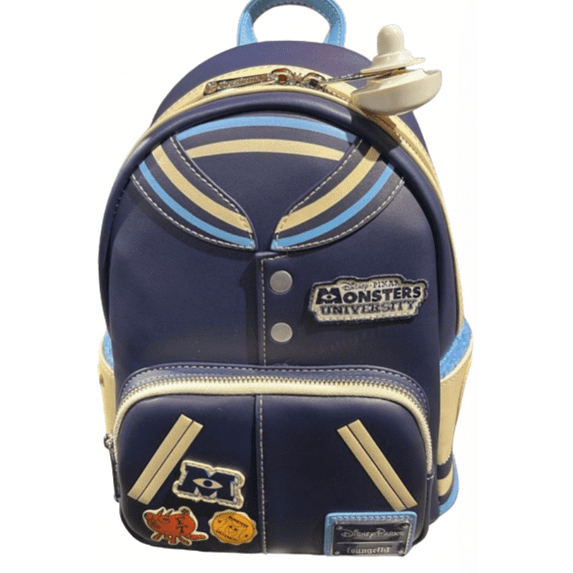 Disney Parks Pixar Monsters Inc. Company Loungefly Mini Backpack New With Tag