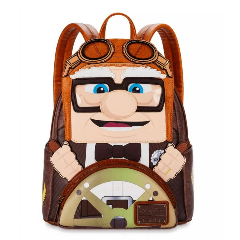 Disney Parks Pixar Up Carl Fredricksen Loungefly Mini Backpack New with Tags Walmart