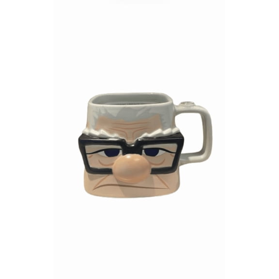 Disney Parks Pixar Up Carl Fredricksen Sculpted 19oz Coffee Mug New