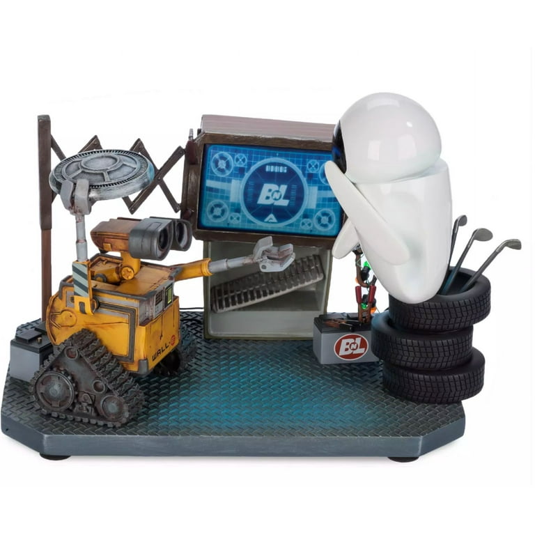 Disney Parks Pixar Collectable Wall-E and Eve Merchandise Toy