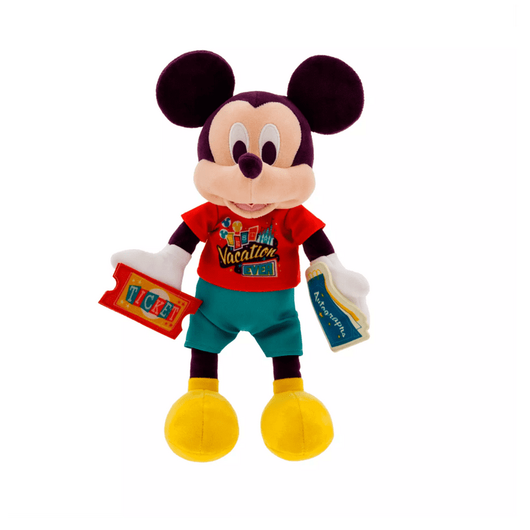 Disney Parks Play in the Park Mickey Best Vacation Ever Plush New with Tag Walmart