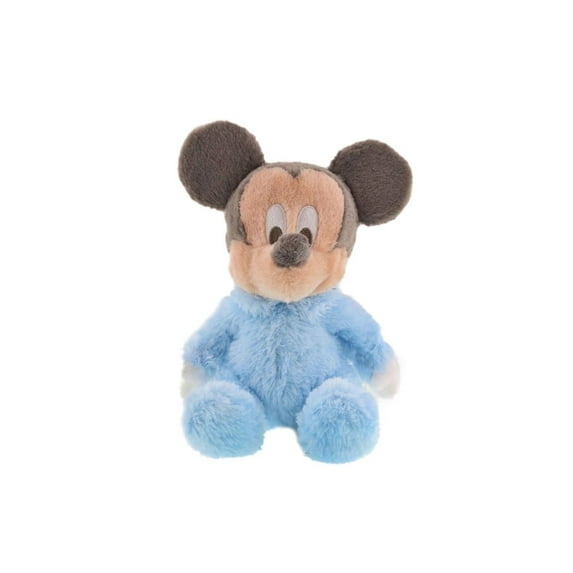 Disney Parks Plush Baby Mickey Mouse with Rattle Inside, 10"