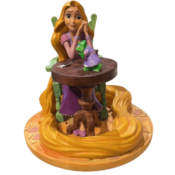 Disney Parks Princess Rapunzel Tangled Pascal Figure Statue Small New With Tag