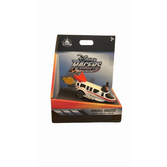 Disney Parks Racers Monorail Dragster 1:64 Scale Metal Die Cast Car New with Box