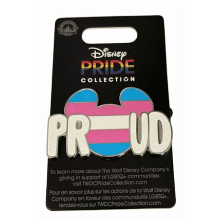 Disney Parks Rainbow Pride Collection Mickey Icon Proud Flag Pin New with Card