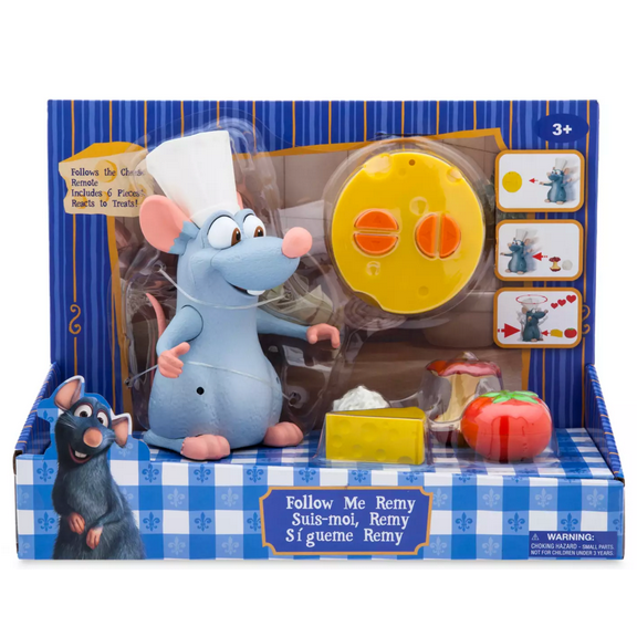 Disney Parks Ratatouille Follow-Me Remy Remote Control Toy Set New with Box