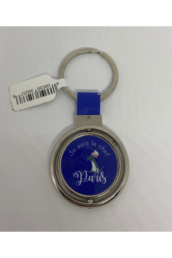 Parks Ratatouille Je Suis Le Chef Remy Spinning Keychain New With Tag