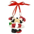 thumbnail image 1 of Disney Parks Minnie Mickey Kissing Christmas Ornament, 1 of 3