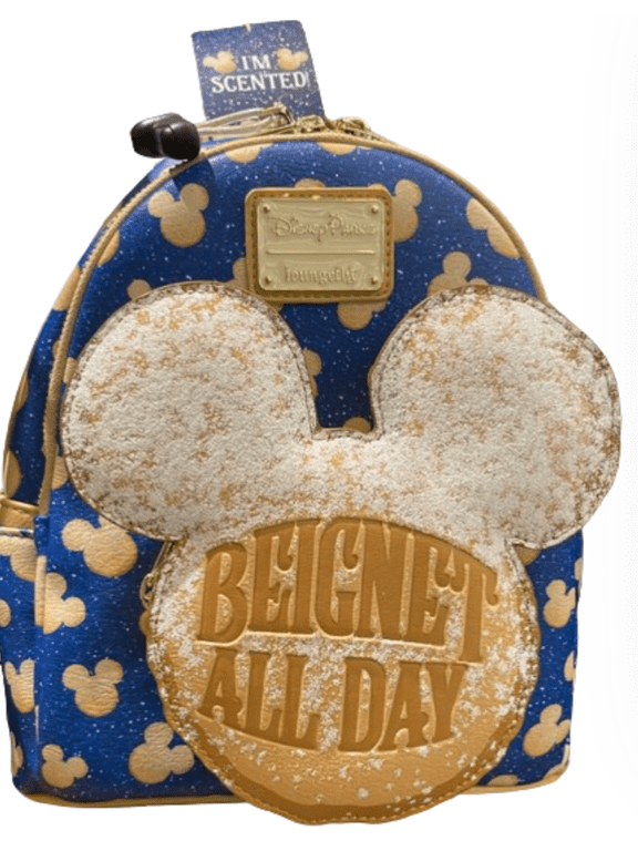 Scented Beignet All Day Mickey Loungefly Mini Backpack New With Tag